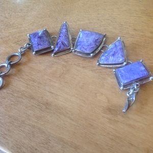 Bracelet lavender Charolite